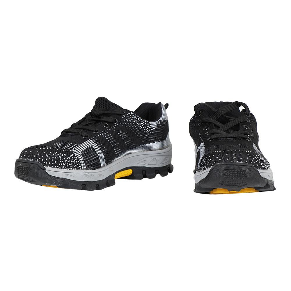 รองเท้านิรภัยผ้า พื้นยาง DEXZON LJ-1760 เบอร์ 44 สีดำ