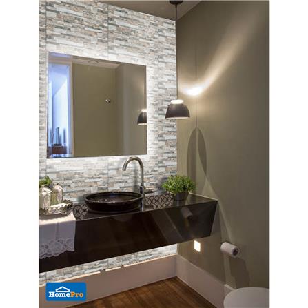 กระเบื้องผนัง 30x60 ซม. EASTMAN คาเม็น สโตน น้ำตาลเทา 1.44 ตร.ม._3