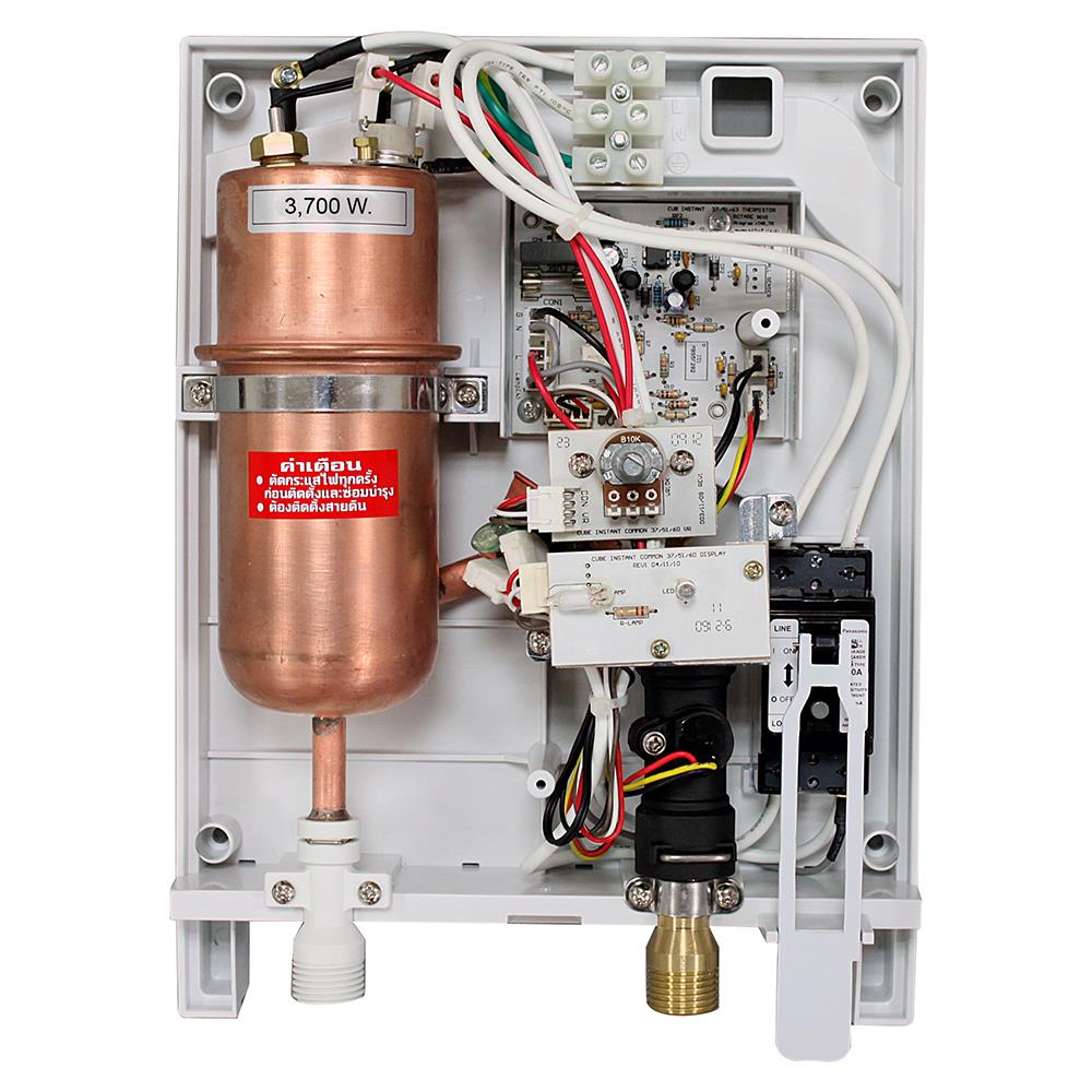 เครื่องทำน้ำอุ่น MEX CUBE 3C 3700 วัตต์ สีขาว