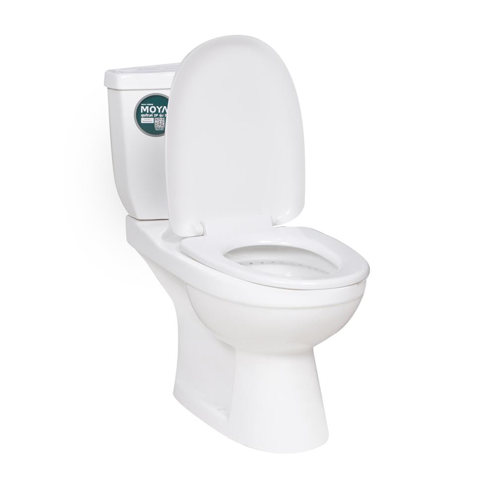 สุขภัณฑ์ 2 ชิ้น MOYA 2801 4.5 ลิตร สีขาว