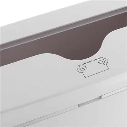 กล่องกระดาษทิชชู่ MOYA HSD-E6002 สีขาว_2