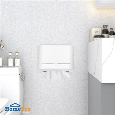 กล่องกระดาษทิชชู่ MOYA HSD-E6002 สีขาว_5