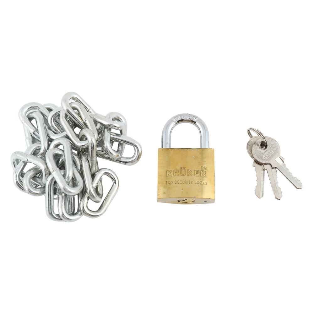 กุญแจโซ่คล้อง KRUKER 50 ซม.
