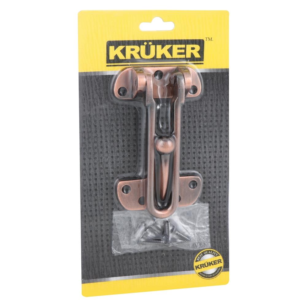 กลอนรูด KRUKER 367 4.5 นิ้ว สีทองแดงรมดำ