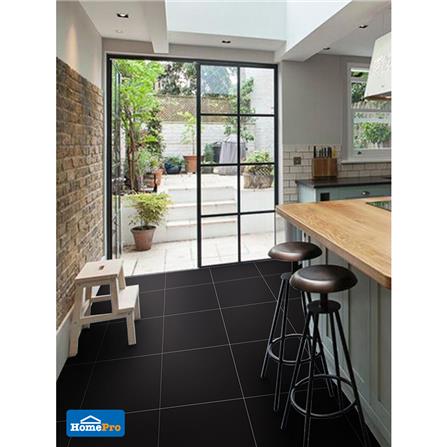 กระเบื้องพื้น 40x40 ซม. ออสโล นิว II แบล็ค_2