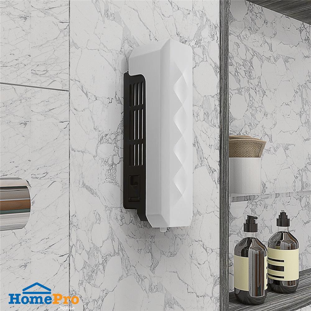 ที่กดสบู่ติดผนัง 1 ช่อง MOYA HSD-7016 สีขาว