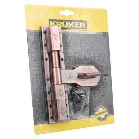 กลอนขวาง KRUKER 4094 6 นิ้ว สีทองแดงรมดำ_2