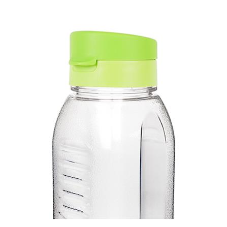 ขวดน้ำเหลี่ยมฝาเกลียว JCJ 1.2 ลิตร สีเขียว_1