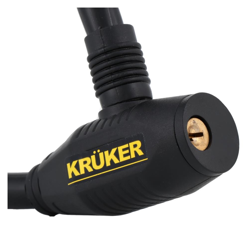 กุญแจจักรยาน KRUKER CABLE LOCK สีดำ