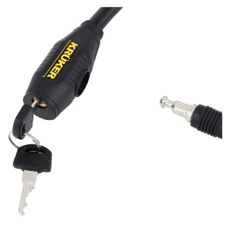 กุญแจจักรยาน KRUKER CABLE LOCK สีดำ_2