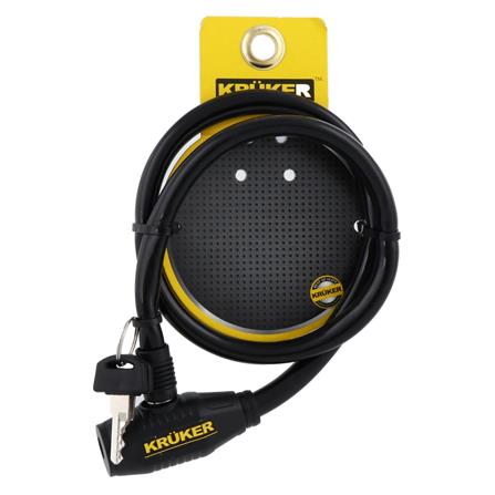 กุญแจจักรยาน KRUKER CABLE LOCK สีดำ_3
