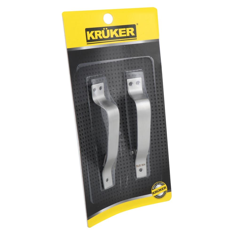 มือจับแบน KRUKER KKSS/3304 120 มม. สีสเตนเลส