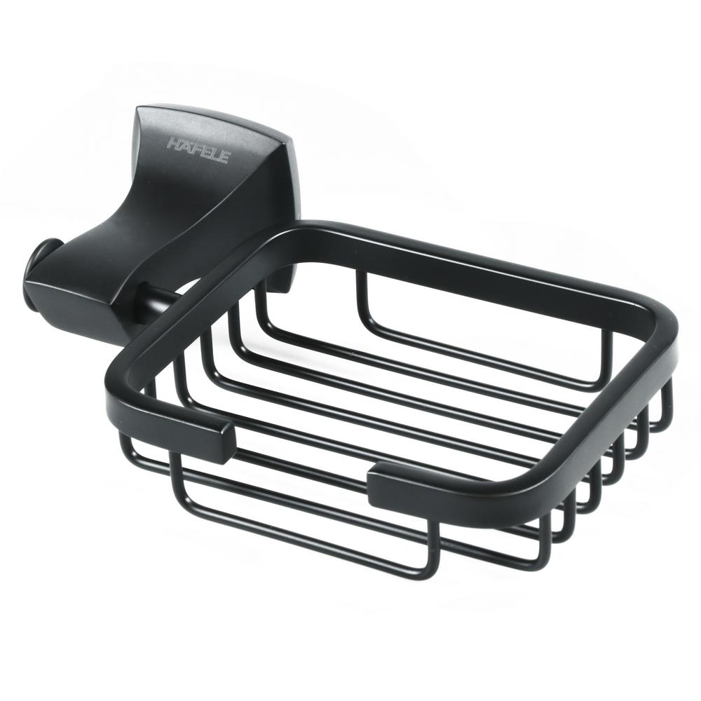 ที่ใส่สบู่ HAFELE 495.80.168 สีดำ