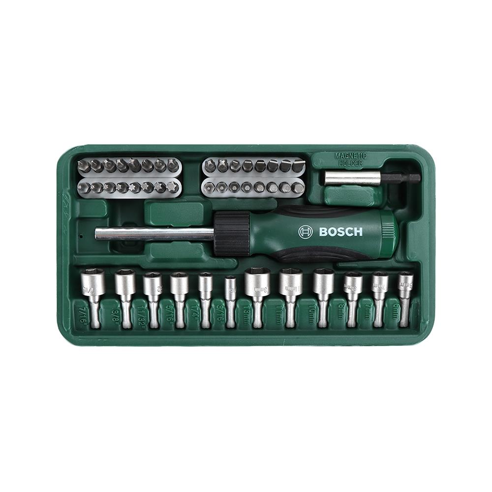 ชุดดอกสว่านไขควง BOSCH SET 46 ชิ้น