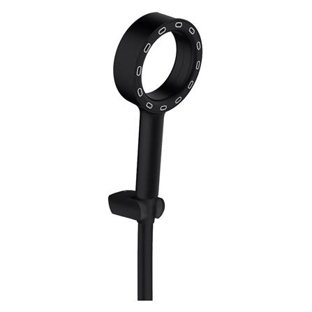 ชุดฝักบัวสายอ่อน 1 ระดับ HAFELE 495.60.660 สีดำ_0