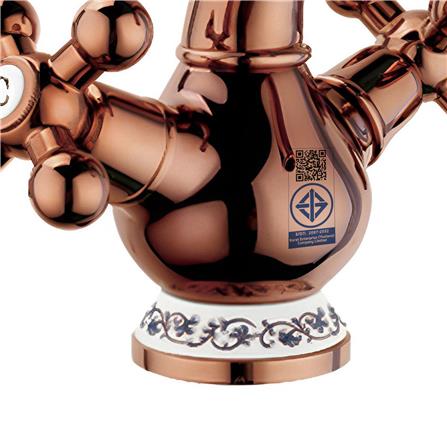 ก๊อกอ่างล้างหน้าผสม KARAT FAUCET KF-73-620-53 ROSEGOLD_2