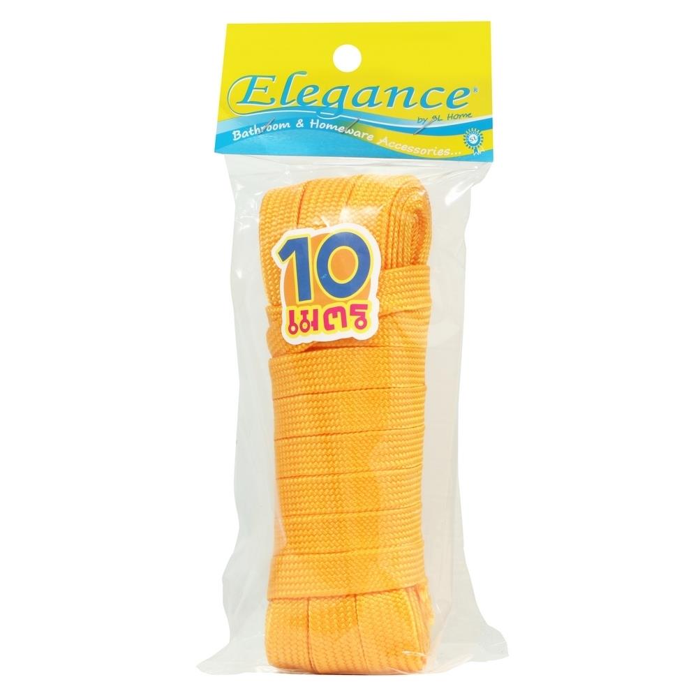 เชือกไนลอนแบน ELEGANCE 15 มม.X 10 ม. สีส้ม