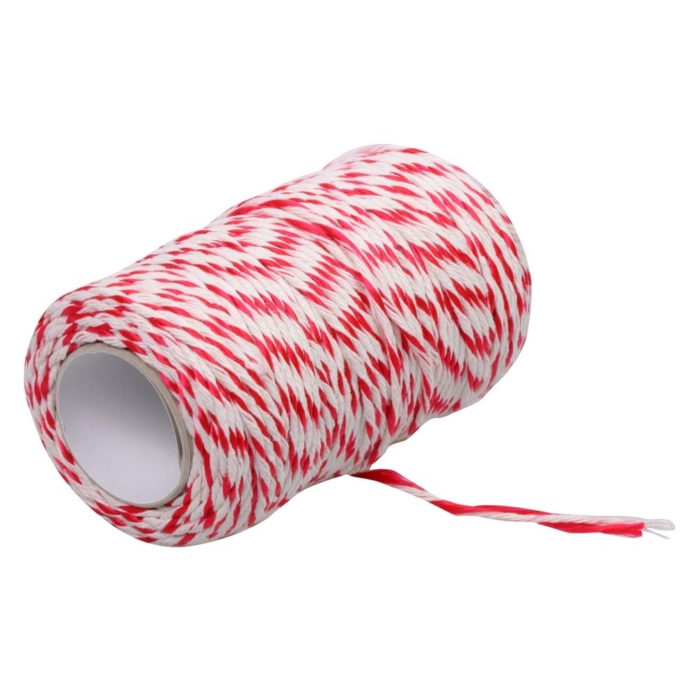 เชือกกลุ่ม ELEGANCE สีขาว/แดง