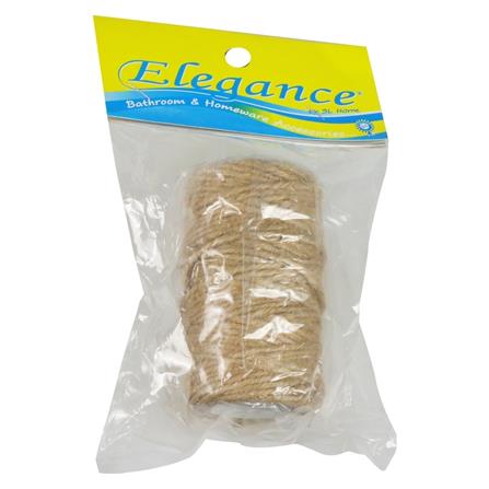 เชือกปอเล็ก ELEGANCE สีน้ำตาล_1