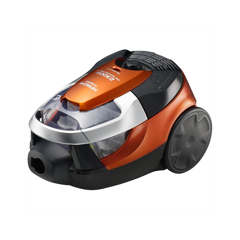 เครื่องดูดฝุ่นแบบกล่อง HITACHI CV-SE230V สีส้ม