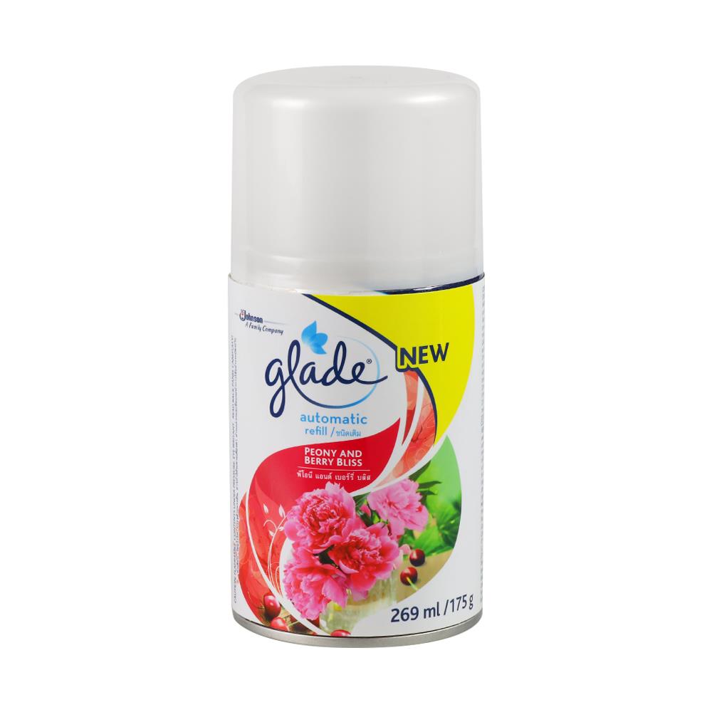 รีฟิลสเปรย์ปรับอากาศ GLADE 175 กรัม PEONY AND BERRY BLISS