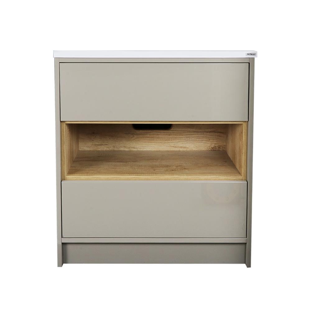 อ่างเคาน์เตอร์ MOYA LUC80FL สีกาแฟ