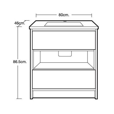 อ่างเคาน์เตอร์ MOYA LUC80FL สีกาแฟ_7