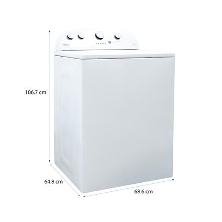 เครื่องซักผ้าฝาบน WHIRLPOOL 3LWTW4815FW 15 กก._1
