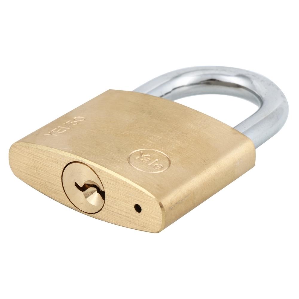 กุญแจสปริง YALE YE1/50/126/1 50 MM สีทองเหลือง