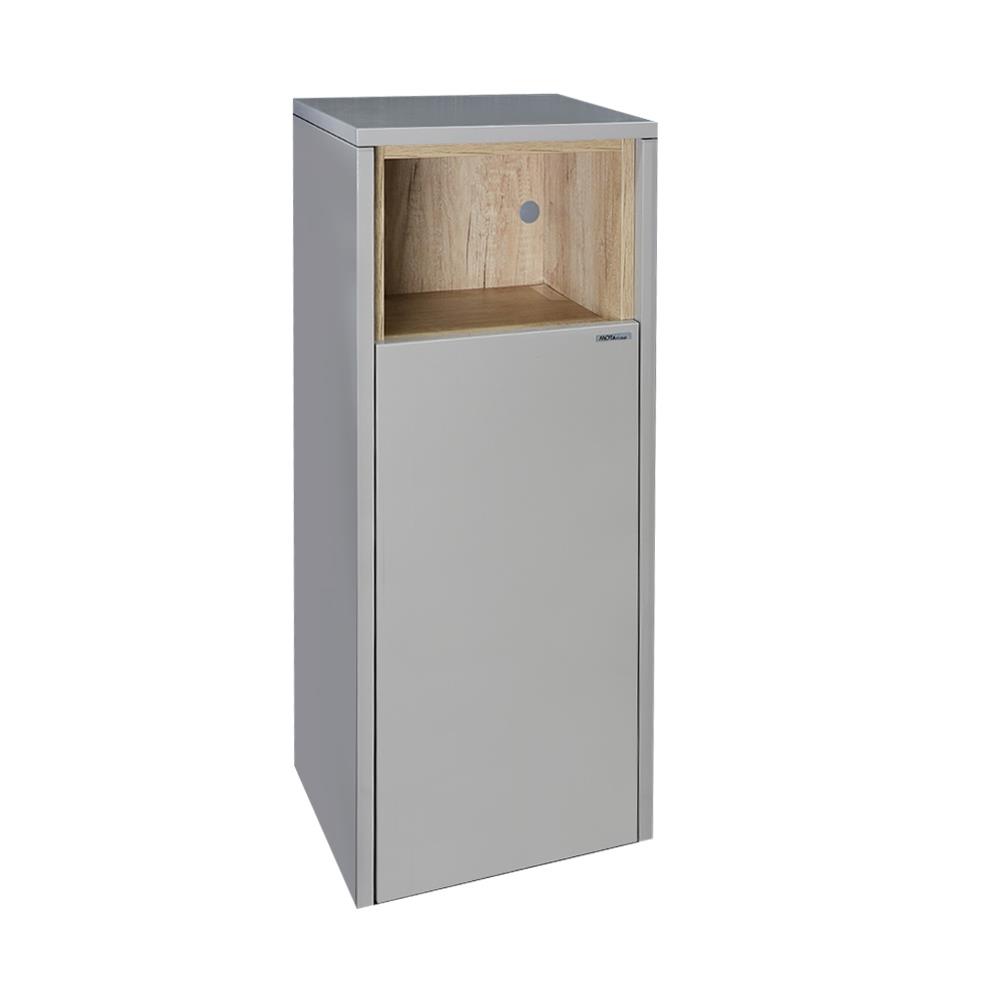 ตู้ข้างเคาน์เตอร์ MOYA LUC80S สีกาแฟ