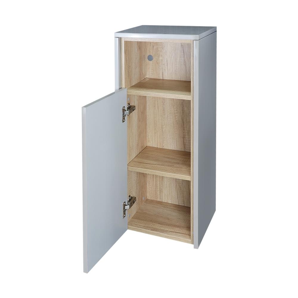 ตู้ข้างเคาน์เตอร์ MOYA LUC80S สีกาแฟ