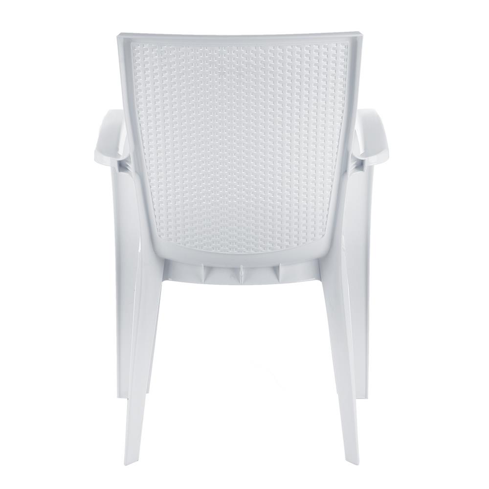 เก้าอี้พลาสติก SUPERWARE รุ่น GIAVA สีขาว