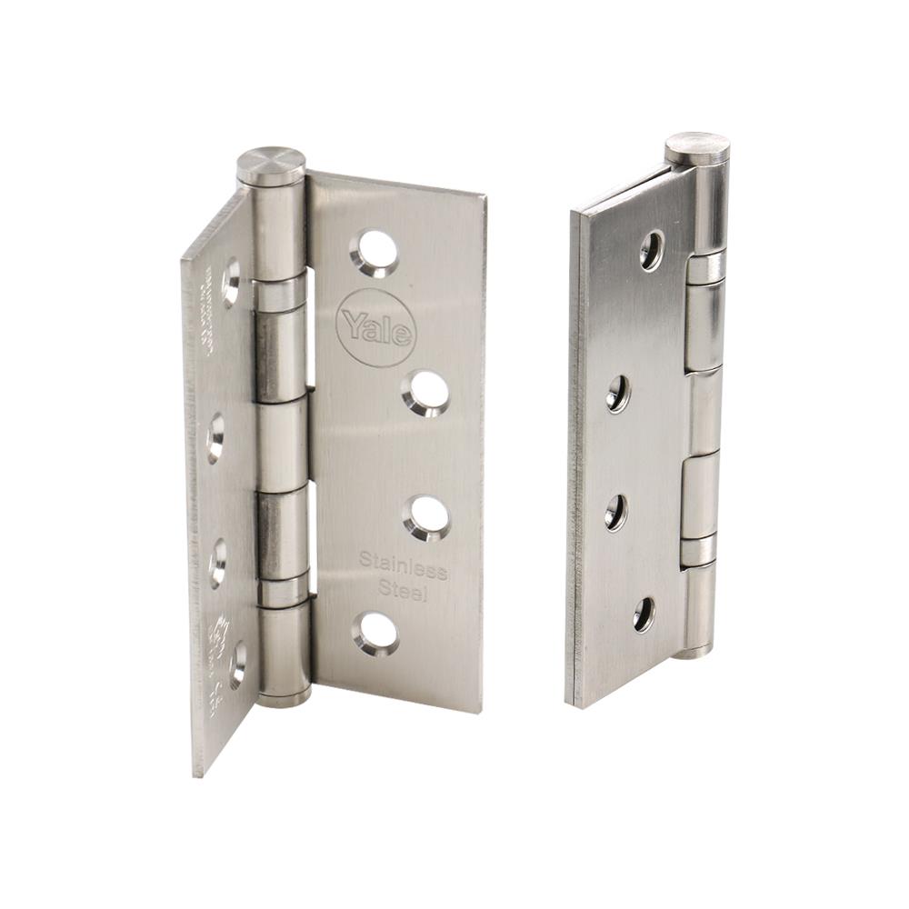 บานพับ 4X3 นิ้ว X 2.5 มม. YALE HISL4325BBP3G2 สีสเตนเลส (แพ็ก 3 ชิ้น)
