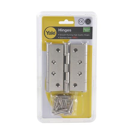 บานพับ 4X3 นิ้ว X 2.5 มม. YALE HISL4325BBP3G2 สีสเตนเลส (แพ็ก 3 ชิ้น)_1