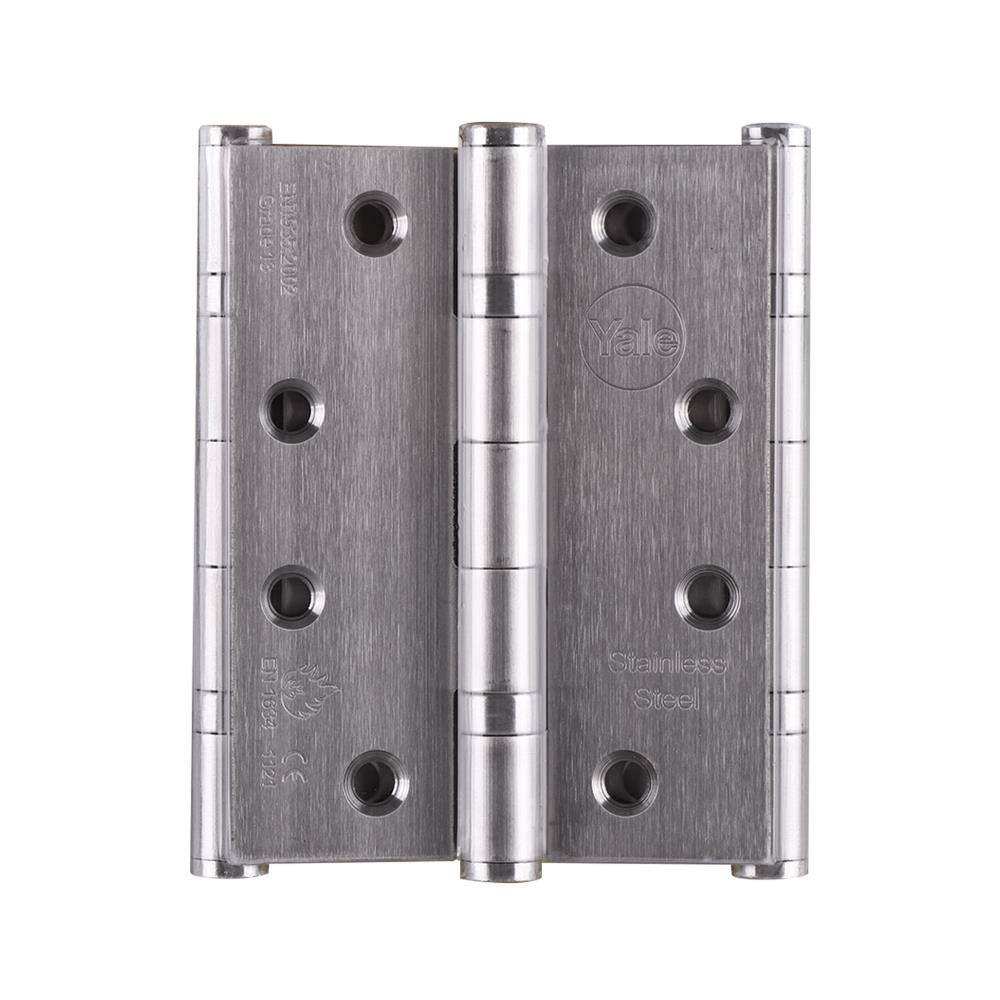 บานพับ 4X3 นิ้ว X 2 มม. YALE HISL4320BBP4G2 สีสเตนเลส (แพ็ก 4 ชิ้น)
