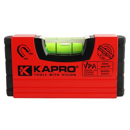 ระดับน้ำ KAPRO BOX 4 นิ้ว สีดำ-แดง