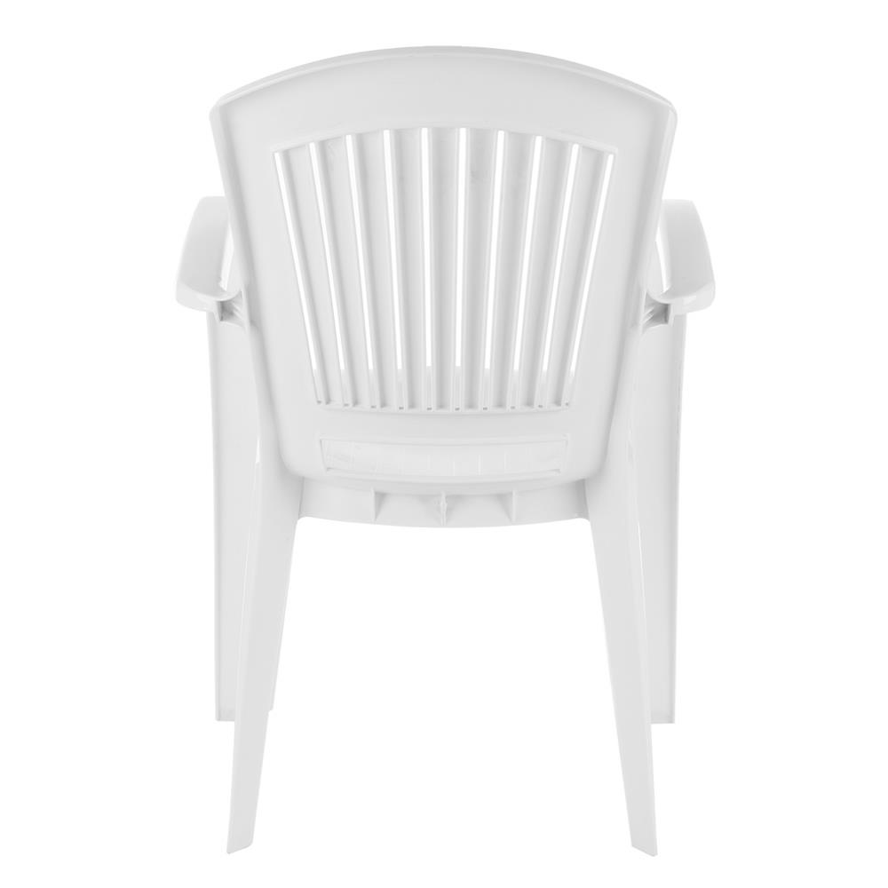 เก้าอี้พลาสติก SUPERWARE VEGA ARMCHAI สีขาว