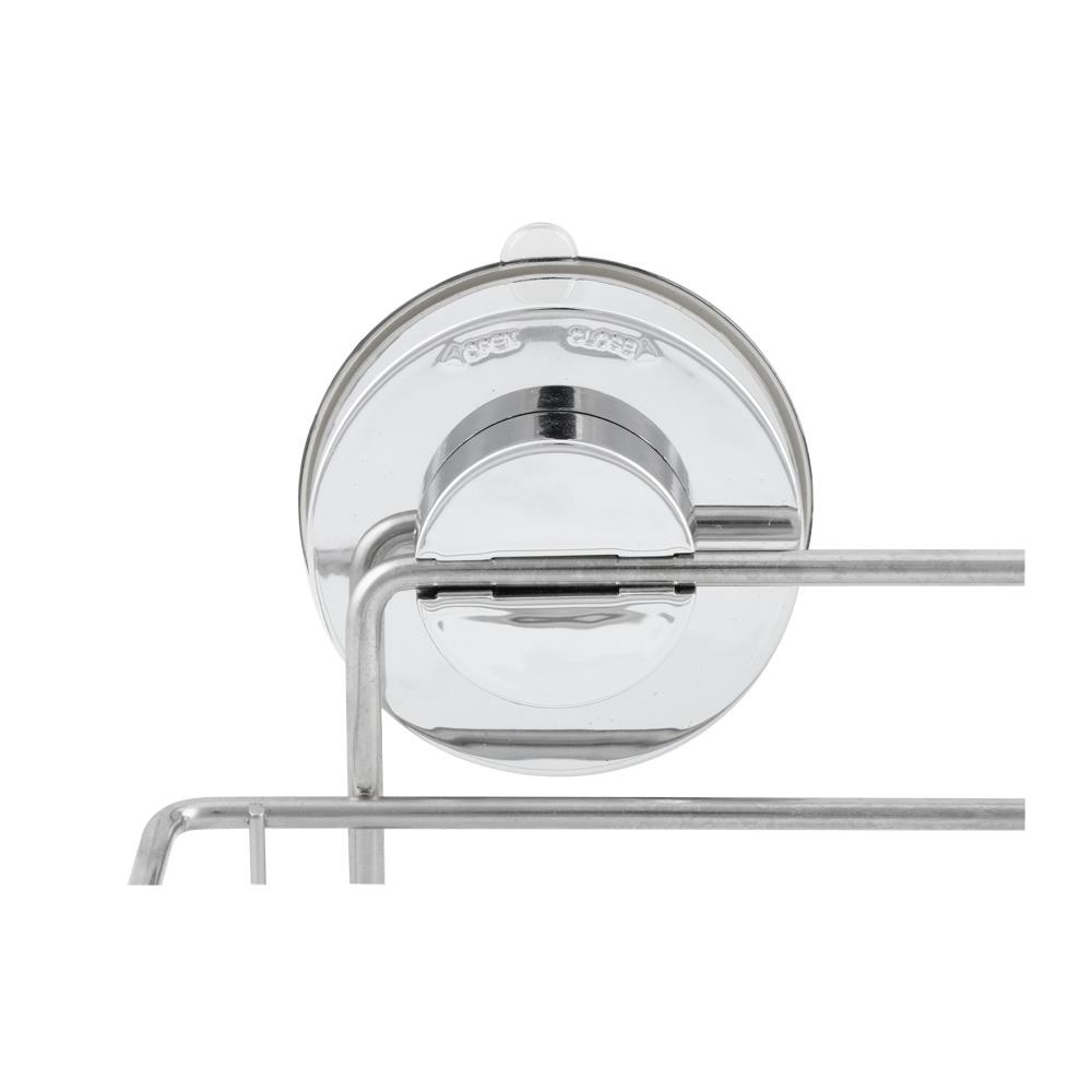 ชั้นวางขวดติดผนังแบบสั้นสีเงิน DEHUB 300