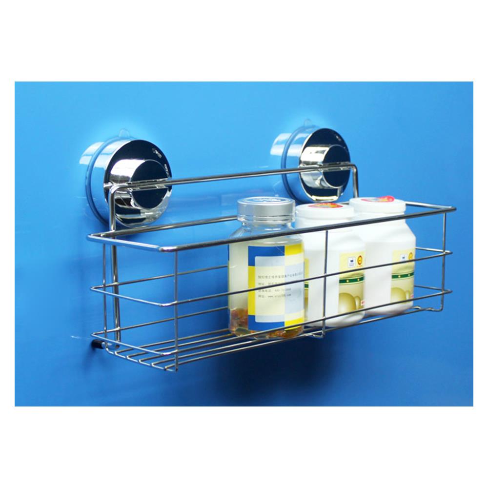 ชั้นวางขวดติดผนังแบบสั้นสีเงิน DEHUB 300