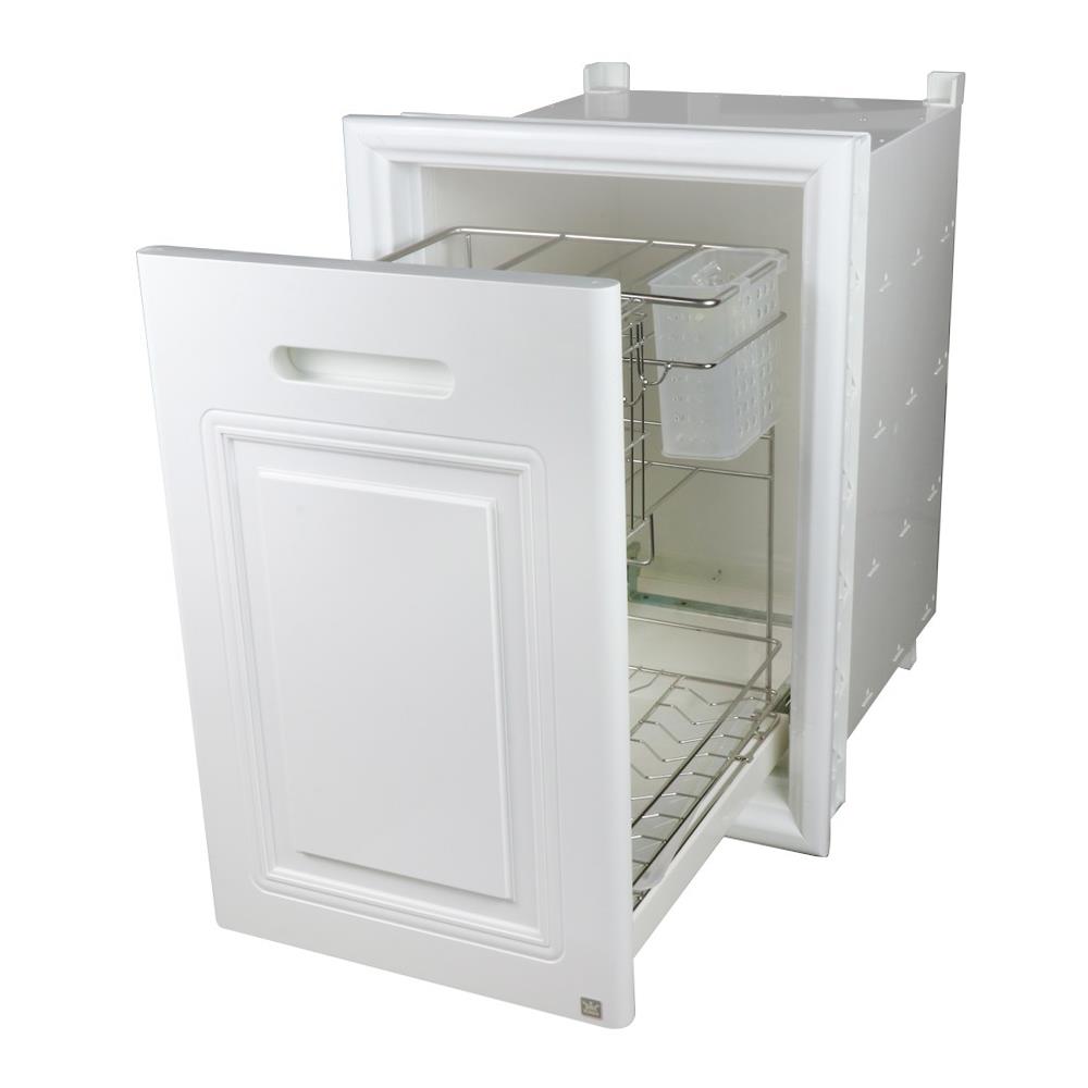 ตู้ลิ้นชักตะแกรง KING PLATINUM 49x69 ซม. สีขาว