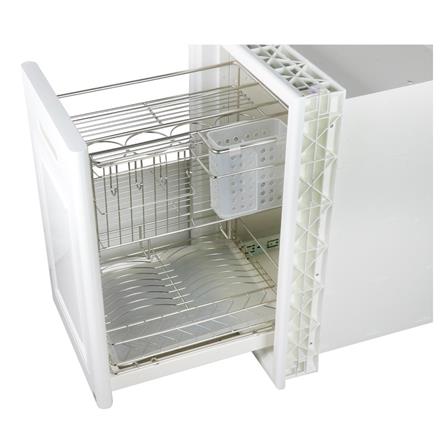 ตู้ลิ้นชักตะแกรง KING PLATINUM 49x69 ซม. สีขาว_4