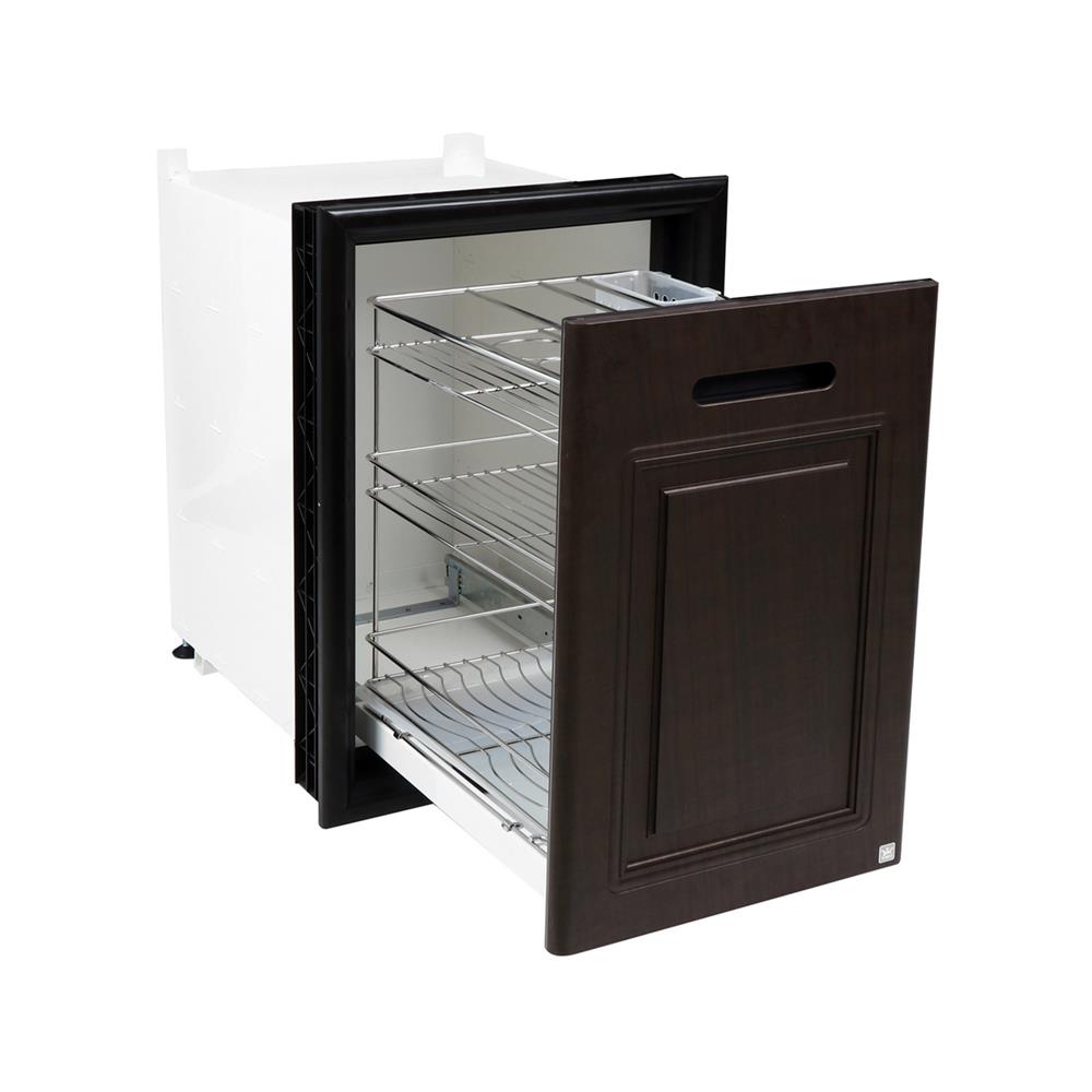 ตู้ลิ้นชักตะแกรง KING PLAT. 49x69 ซม. สีโอ๊ค