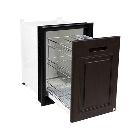 ตู้ลิ้นชักตะแกรง KING PLAT. 49x69 ซม. สีโอ๊ค_1