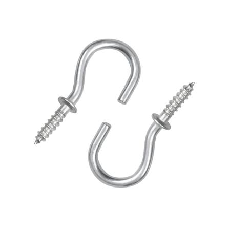 ตะขอ ตัวซี BY TORA 3/4"  สีนิกเกิ้ล