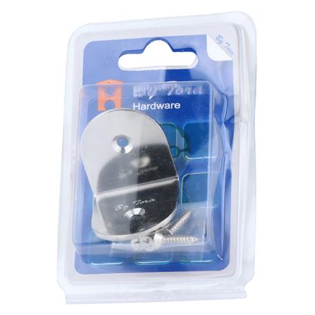 ฉากเหล็ก 2 รู BY TORA 38X40X2 มม. สีสเตนเลส_2