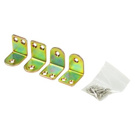 ฉากเหล็ก 3 รู BY TORA 25X30X34X2 มม. สีนิกเกิ้ล