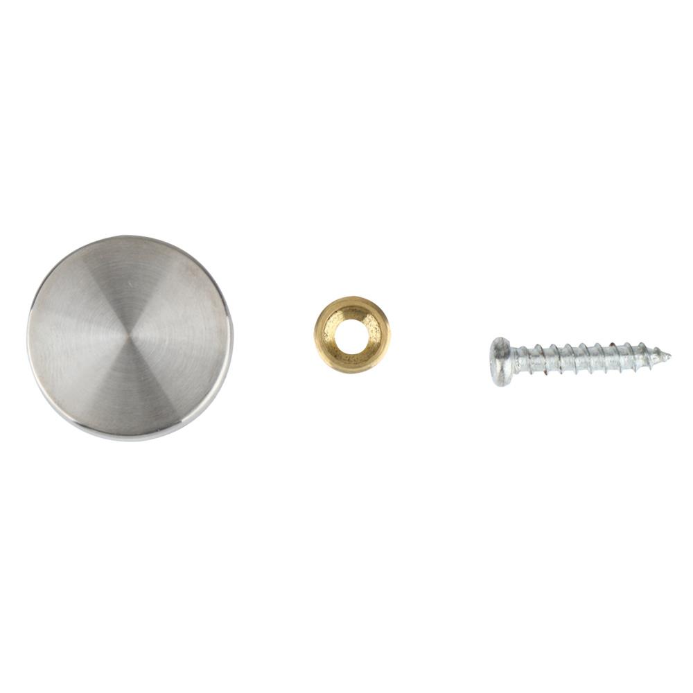 ตัวยึดกระจกสเตนเลส BY TORA MSSA-25-4 25 มม. สีสเตนเลส