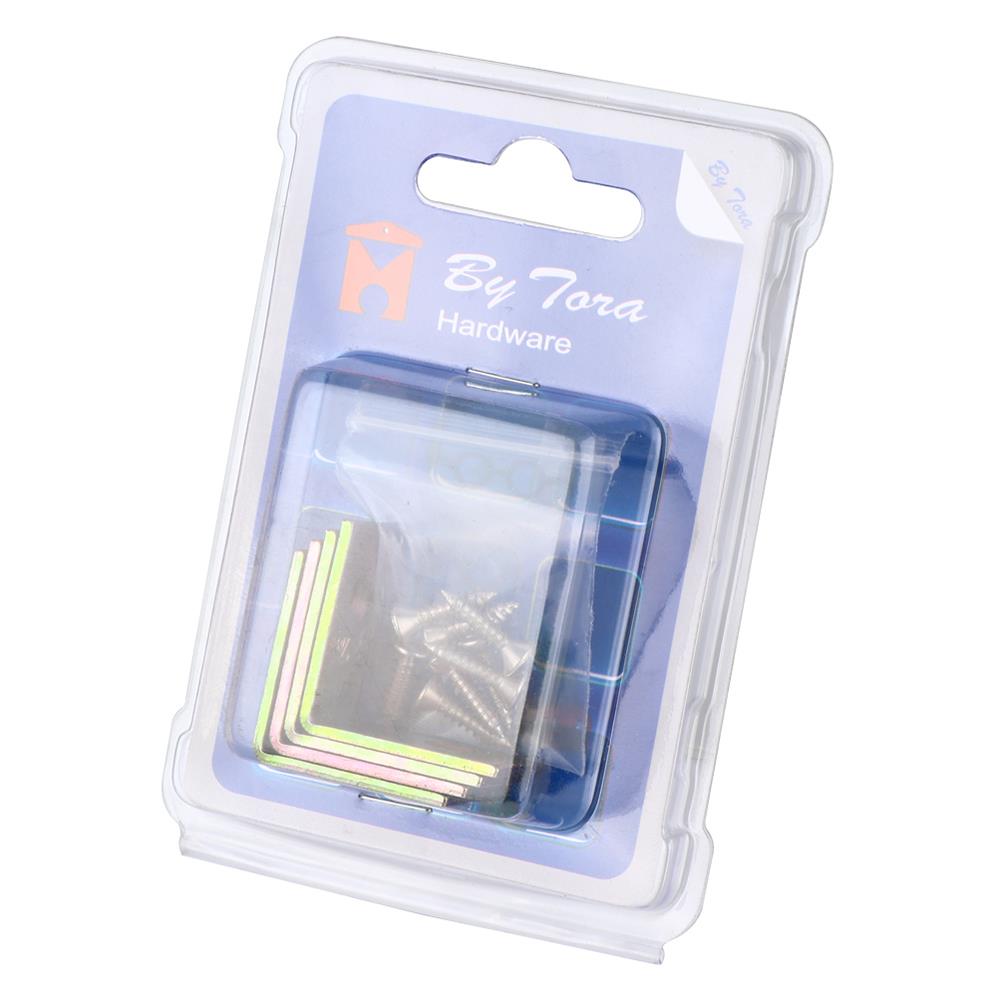 ฉากเหล็กตัว L BY TORA 20X30X2 มม. สีรุ้ง