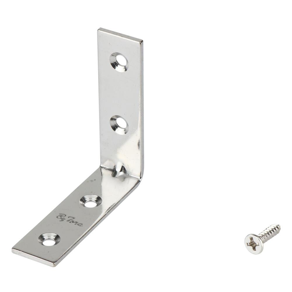 ฉากเหล็กตัว L BY TORA 18X50X2 มม. สเตนเลส