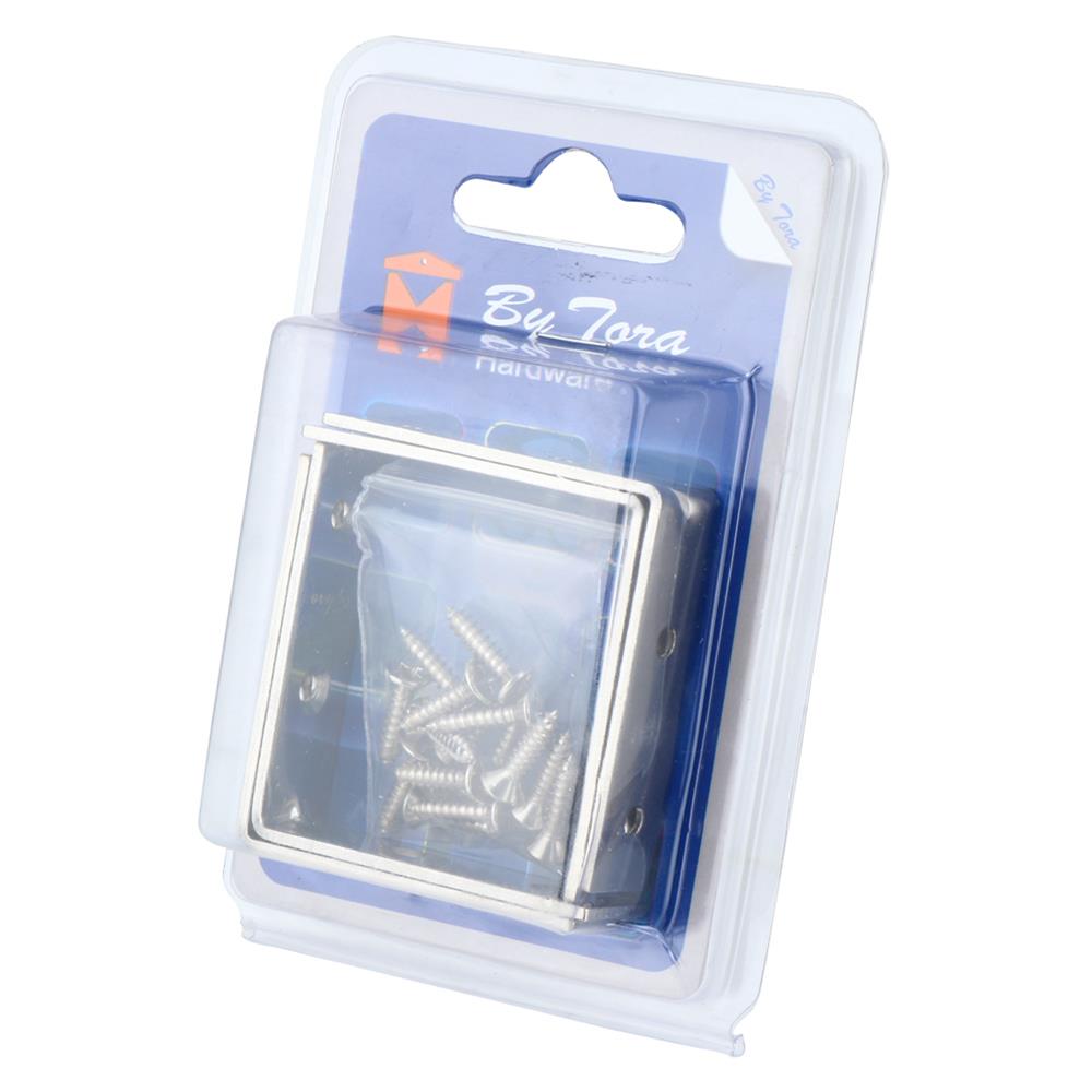 ฉากเหล็กตัว L BY TORA 18X50X2 มม. สเตนเลส